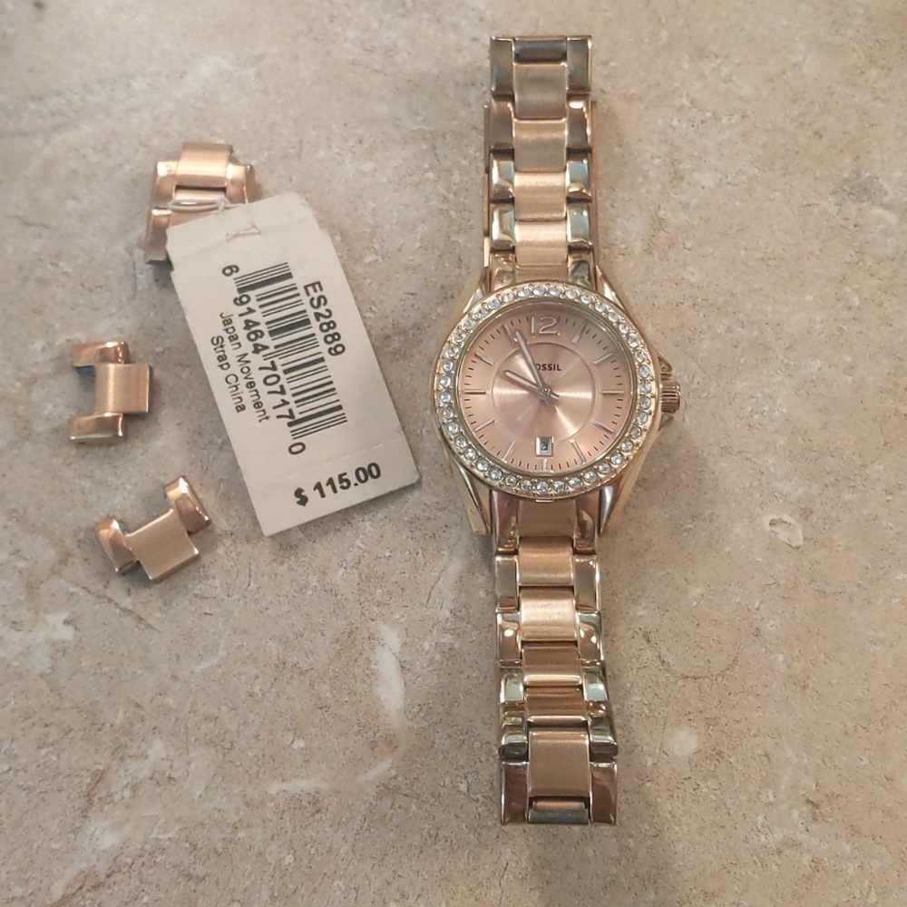 Fossil Rose Gold Watch